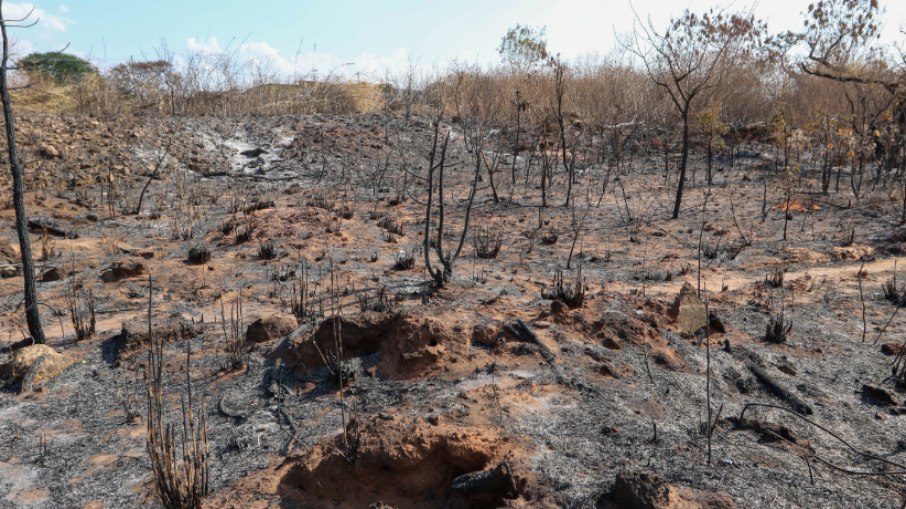 Incêndio no Setor Noroeste em Brasília