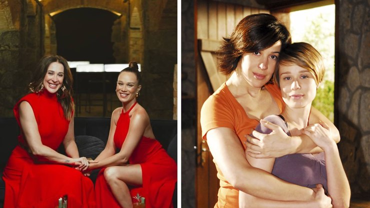 Claudia Raia compartilha fotos de 18 anos com Mariana Ximenes