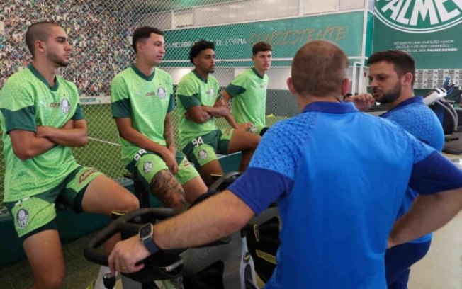 Jogadores vindo da base farão para de grupo de apoio de Abel Ferreira na temporada