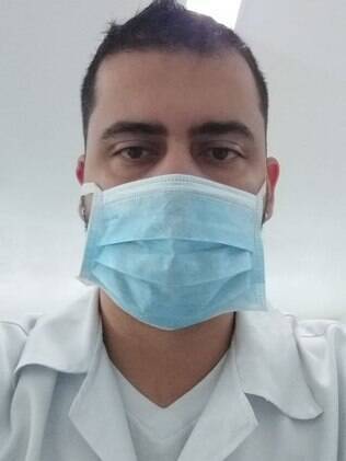 Funcionário de hospital em São Paulo, Rafael acabou sendo infectado ao manipular testes de pacientes