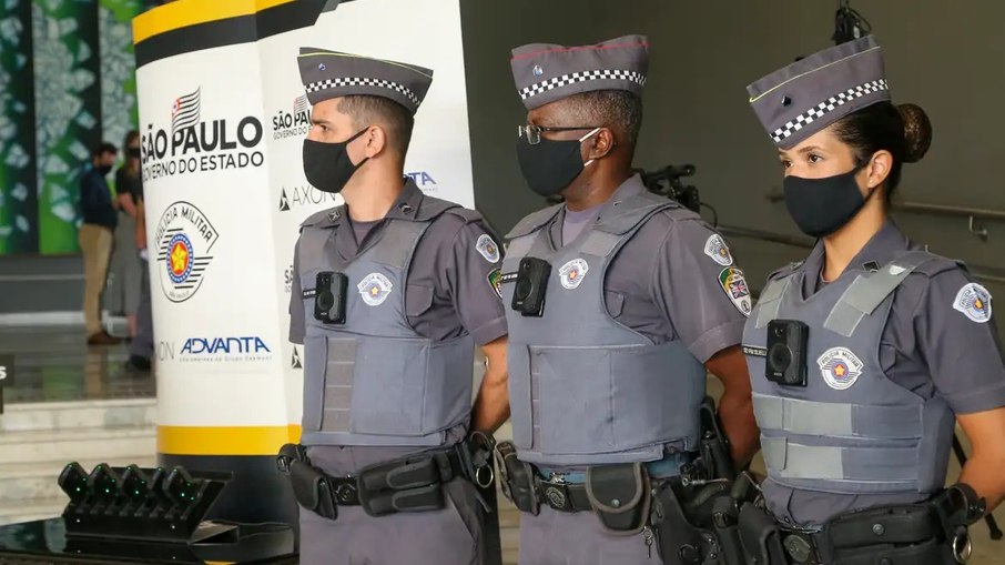 Câmera corporal da PM Câmera corporal da PM
