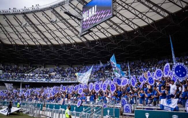 Cruzeiro divulga parcial de 50 mil ingressos vendidos para próximo jogo