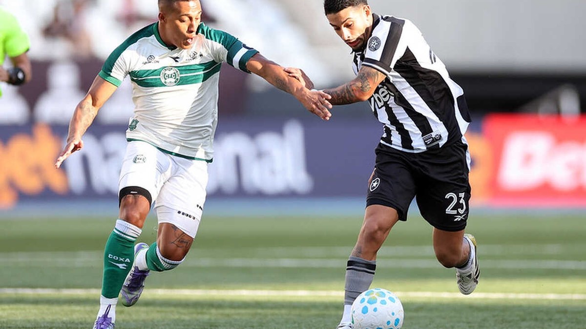 CBF Adia Coritiba x Botafogo no Couto Pereira para feriado; Prime Video transmite
