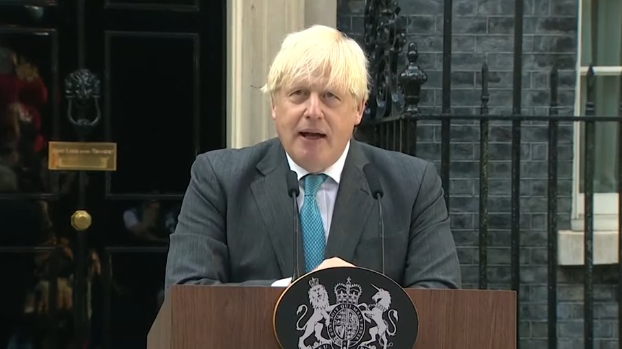 Boris Johnson declarou apoio ao governo de Liz Truss