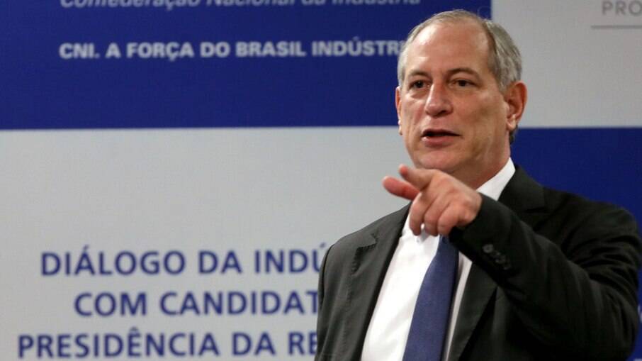Ciro Gomes,pré-candidato à presidência pelo PDT