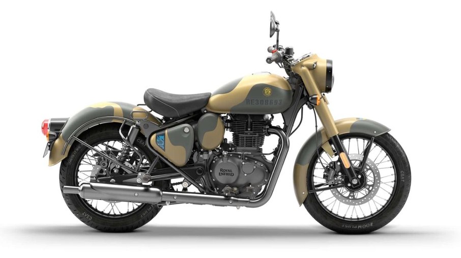 Classic 350 na versão Commando Sand Classic 350 na versão Commando Sand