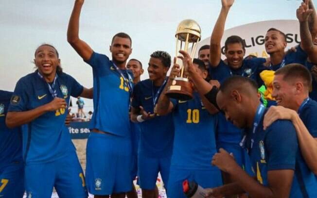 Brasil dá show no Equador e conquista o Tri da Liga Sul-Americana de Beach Soccer