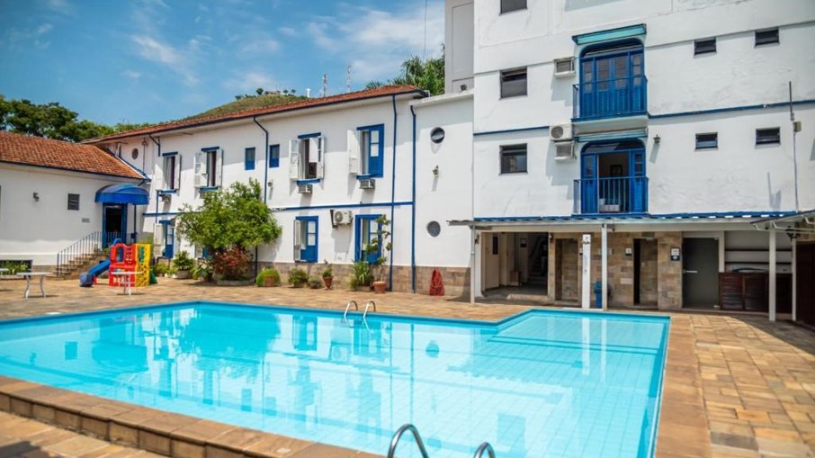 O hotel Caxambu tem 61 quartos O hotel Caxambu tem 61 quartos
