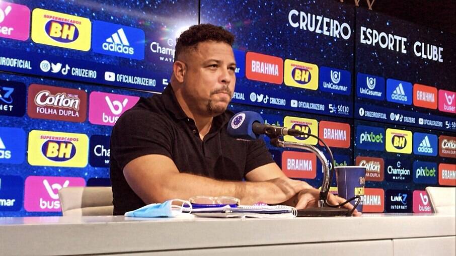 Ronaldo em entrevista coletiva