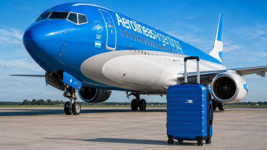 Aerolíneas Argentinas elimina bagagem de mão da tarifa mais básica em voos nacionais