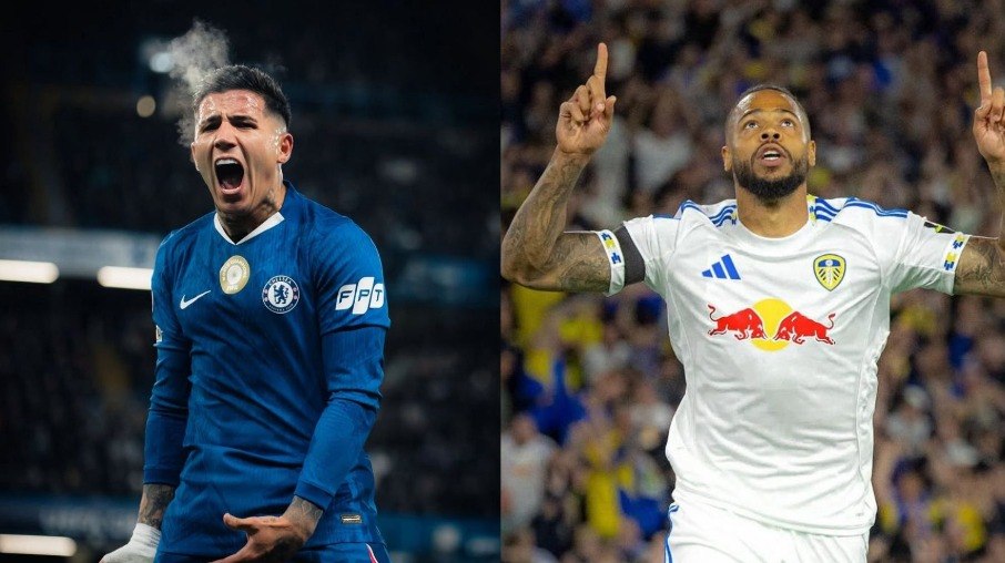 Enzo Fernández e Nmecha são destaques de Chelsea e Leeds United