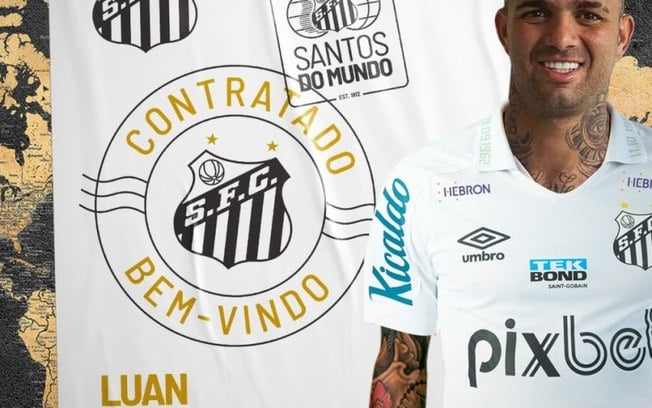 Santos anuncia Luan, ex-Corinthians