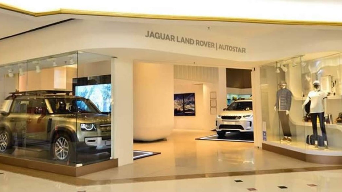 Pop up Store Jaguar land Rover