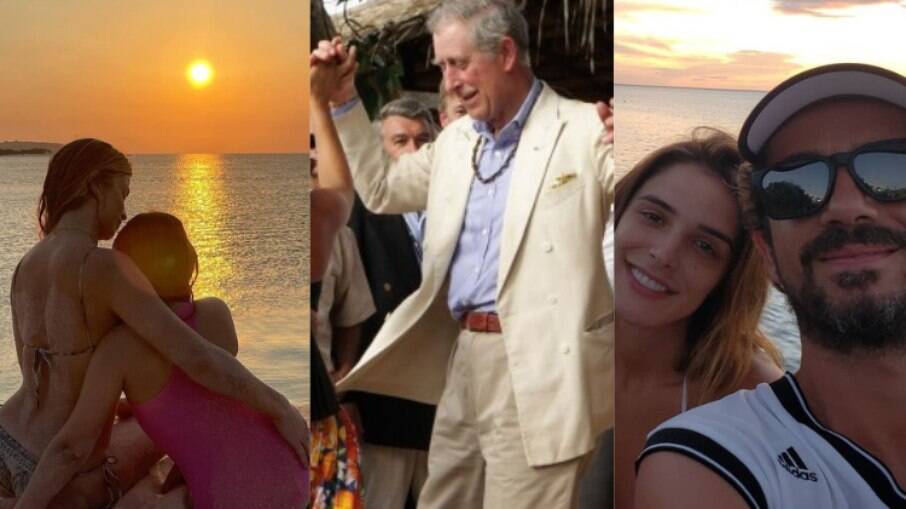 Grazi Massafera and her daughter, Prince Charles, Rafa Brites and Felipe Andreoli have already visited Alter do Xao.