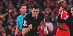 Lewandowski supera Messi e iguala CR7 em gols de pênaltis na UCL