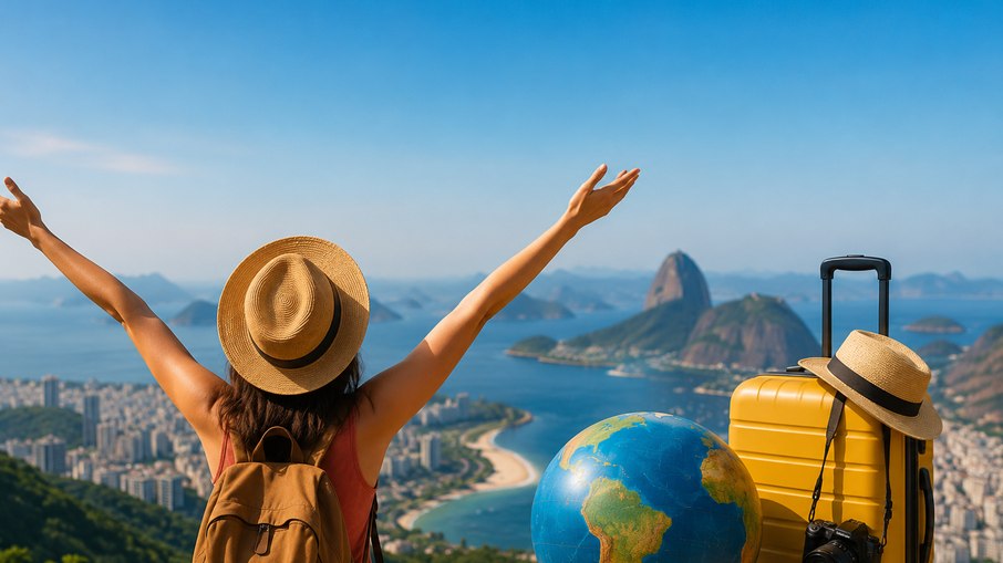 Gastos de turistas estrangeiros no Brasil cresce 13%, bate recorde e atinge R$ 28,7 bilhões no 1º semestre de 2026 Gastos de turistas estrangeiros no Brasil cresce 13%, bate recorde e atinge R$ 28,7 bilhões no 1º semestre de 2026