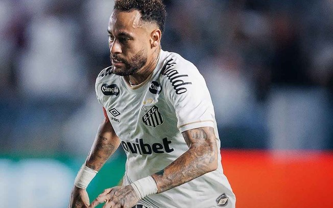 Giay em ação com  camisa do Palmeiras diante do Santos