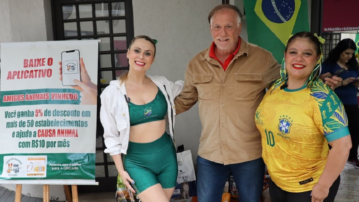 Natália, Júlio e Maria Rabelo