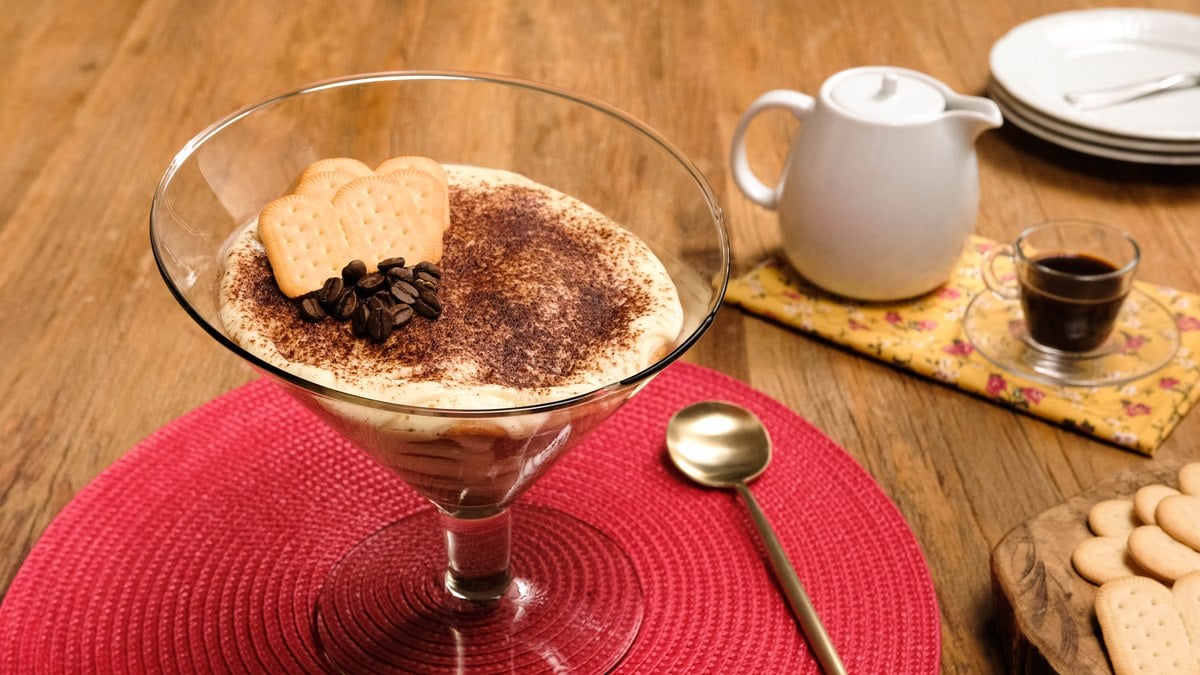 Receita de Tiramisú, sobremesa de origem italiana