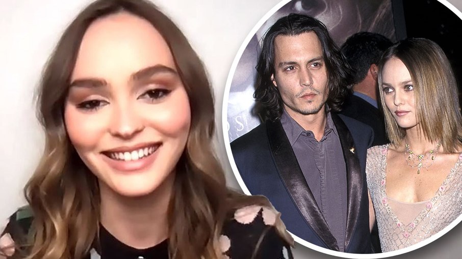 Lily-Rose Depp & Johnny Depp e Vanessa Paradis