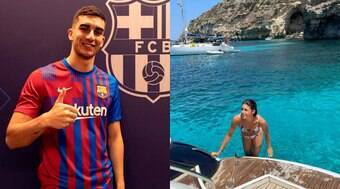 Jogador do Barça assume relação com filha de técnico da seleção