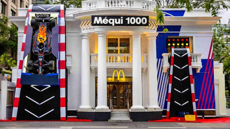 McDonald’s e Red Bull aceleram juntos no GP de São Paulo