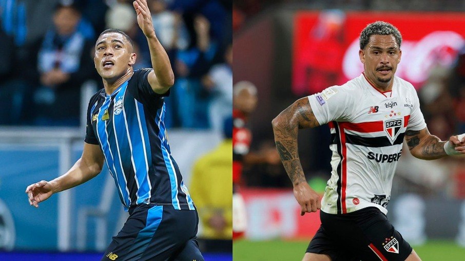 Carlos Vinícius e Luciano são destaques de Grêmio e São Paulo