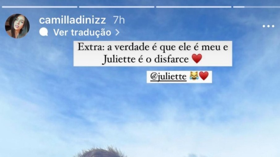 Amiga de Juliette posta foto coladinha com o namorado da cantora