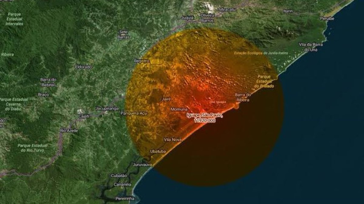 Terremoto em São Paulo