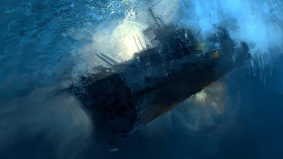 Navio americano afundado na 2ª Guerra é visto após 33 anos Navio americano afundado na 2ª Guerra é visto após 33 anos