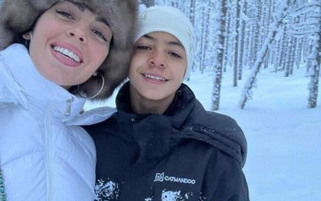 Papai Noel? Georgina Rodríguez leva os filhos de Cristiano Ronaldo para uma viagem ao...Polo Norte