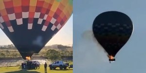 Veja o que se sabe sobre piloto de balão que caiu em SC