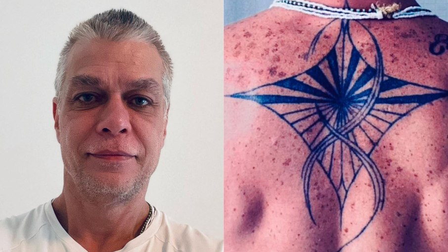 Fabio Assunção mostra tatuagem que fez para homenagear filha