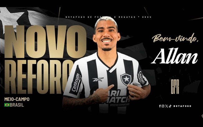 Vasco? Allan estava certo com o Botafogo desde o início deste ano Vasco? Allan estava certo com o Botafogo desde o início deste ano
