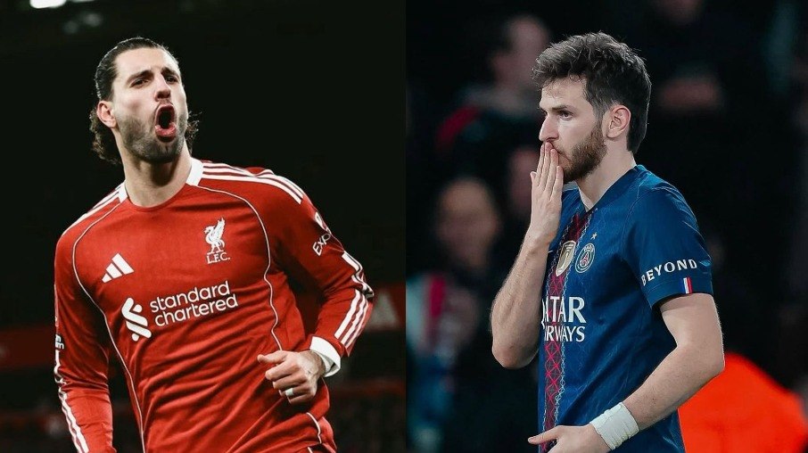 Szoboszlai e Kvaratskhelia são destaques de Liverpool e PSG
