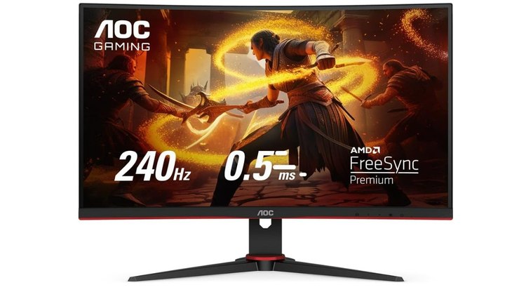 Monitor gamer de 240Hz é destaque por menos de R$ 1 mil na Amazon