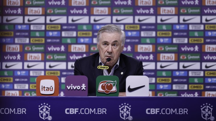 Com três novidades, Ancelotti convoca Seleção para Data Fifa