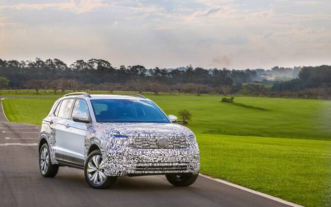 VW T-Cross será apresentando em detalhes durante o Salão do Automóvel de São Paulo, entre 8 e 18 de novembro