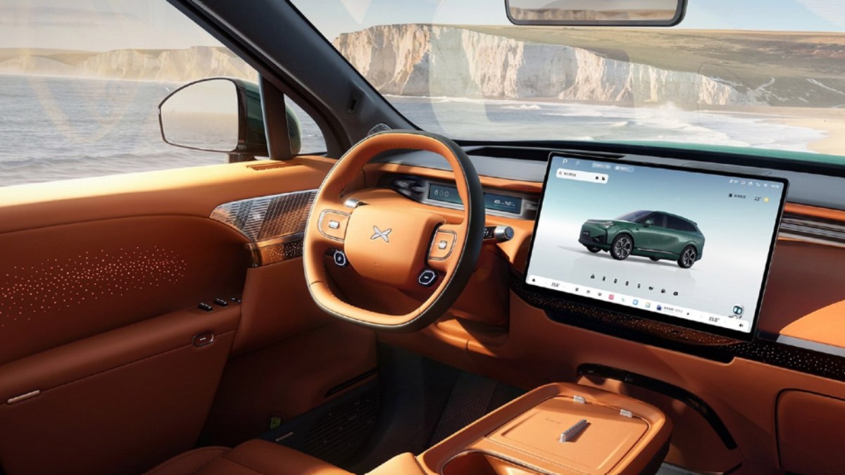 Interior do XPENG G9L