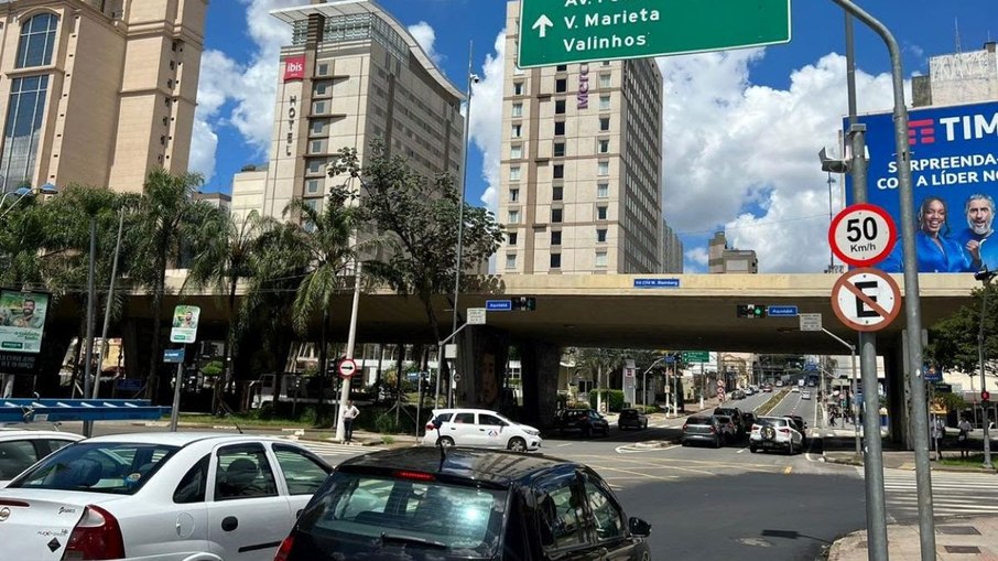 Avenida Francisco Glicério, centro de Campinas