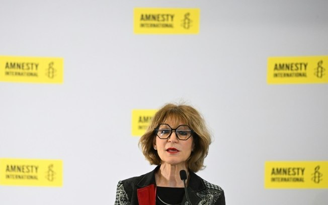 A chefe da ONG Anistia Internacional, Agnes Callamard