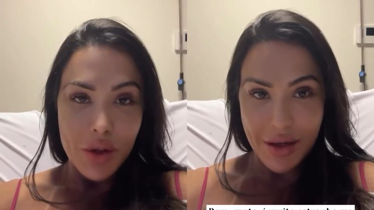 Hospitalizada, Gracyanne Barbosa se pronuncia após lesão na Globo