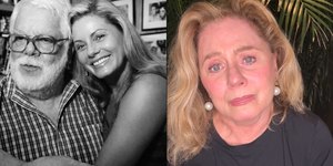 Em lágrimas, Vera Fischer faz homenagem a autor de novelas