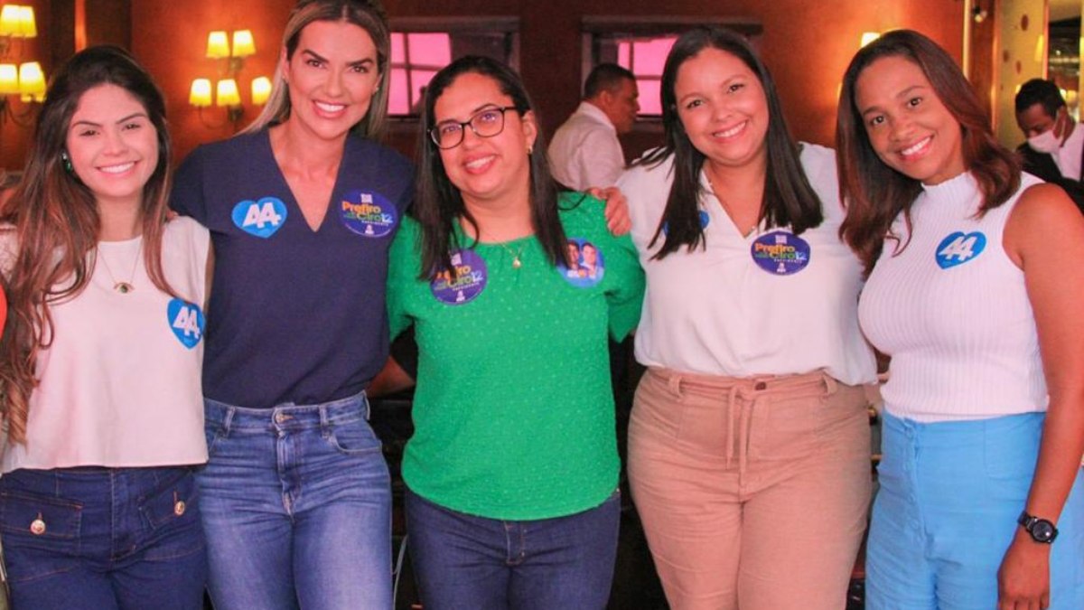 Vice de Ciro, Ana Paula Matos se reuniu com vereadores de Salvador