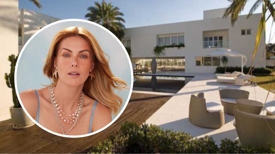 Mansão de Ana Hickmann é bloqueada devido dívida milionária com banco