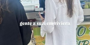 Suzane von Richthofen é vista curtindo praia em São Paulo