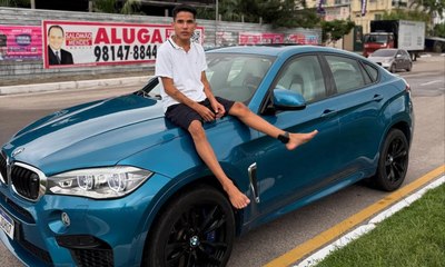 BMW de influenciador do 'tigrinho' vai virar viatura da polícia