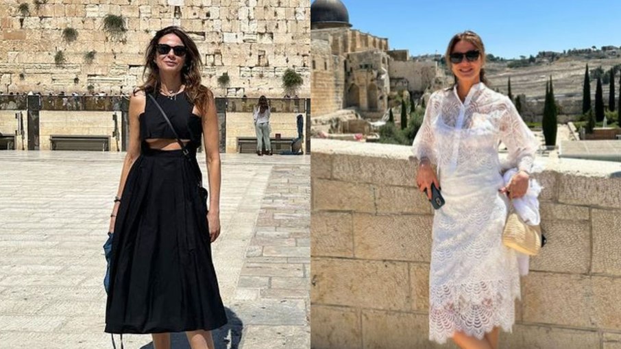 Luciana Gimenez foi criticada por look em viagem por Jerusalém