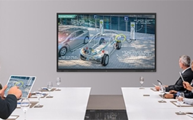 LG CreateBoard combina tela 4K e segurança para reuniões colaborativas