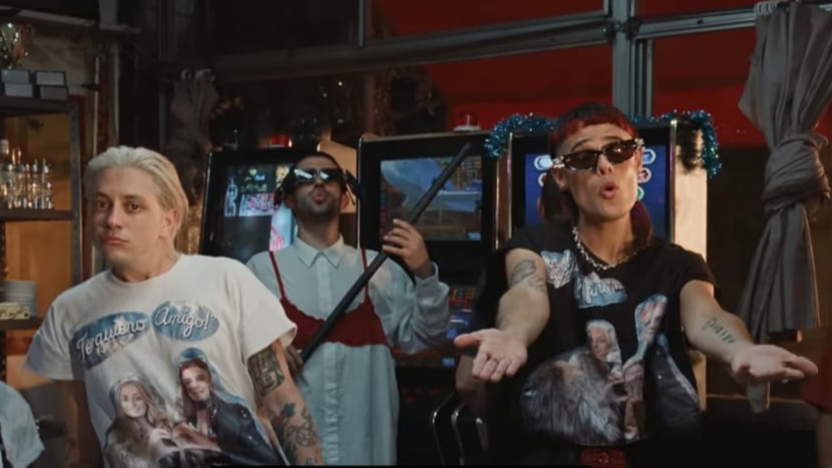 Os cantores Paco Amoroso e Ca7riel